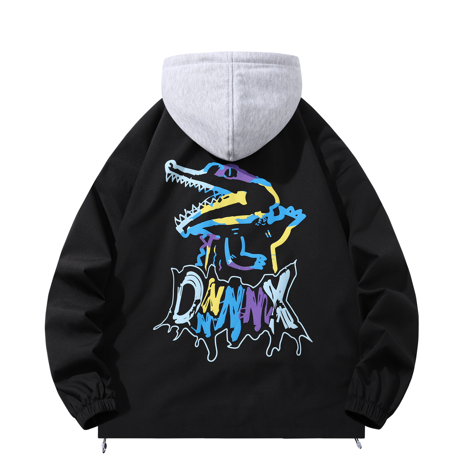 

Куртка унисекс Dnnnnx, абрикосовая (с капюшоном)