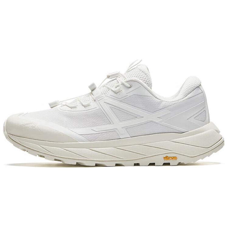 

ANTA Мужские треккинговые кроссовки Walker Cushioning, противоскользящие и износостойкие, с низким верхом, цвет Papyrus, белые