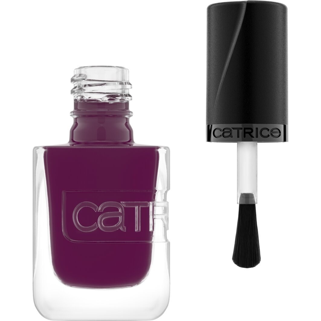 

Лак для ногтей gel affair nail lacquer Catrice, 023 - plum-believable, объем 10.5 мл