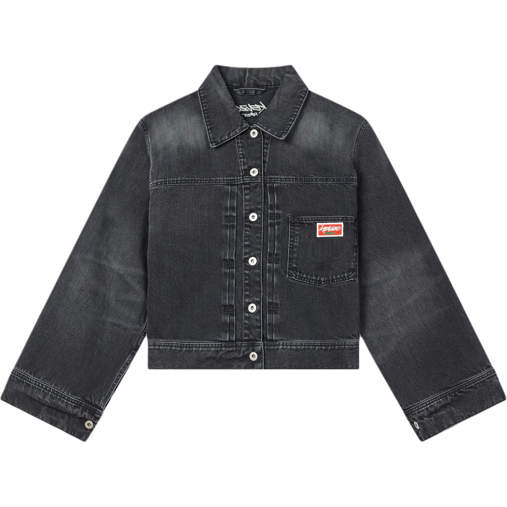 

Куртка джинсовая Futura 2000 FW25 для женщин KENZO, черный