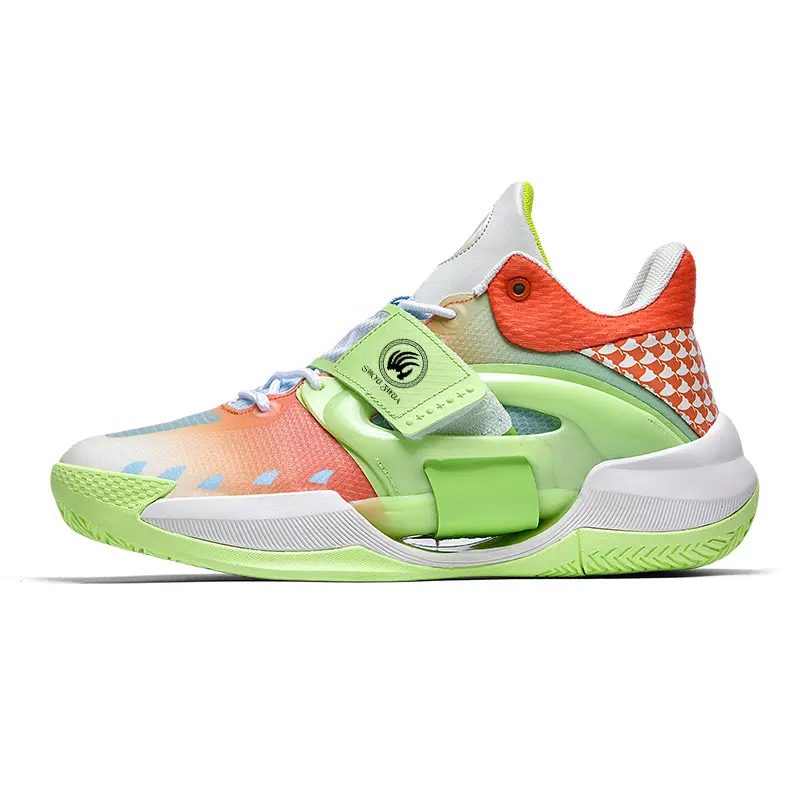 

Animal claws Скользоустойчивые баскетбольные кроссовки мид Green Unisex, цвет Green