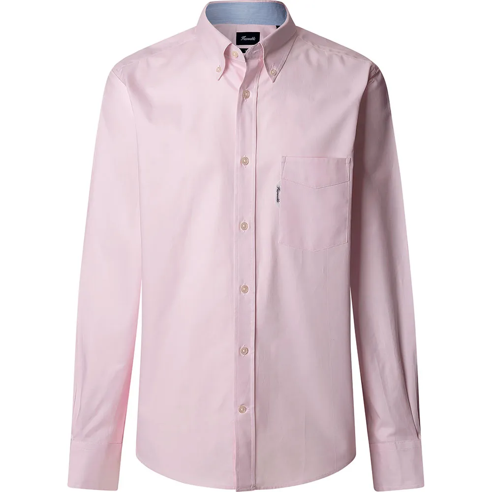 

Рубашка Façonnable Cl Bd Washed Oxford, фиолетовый