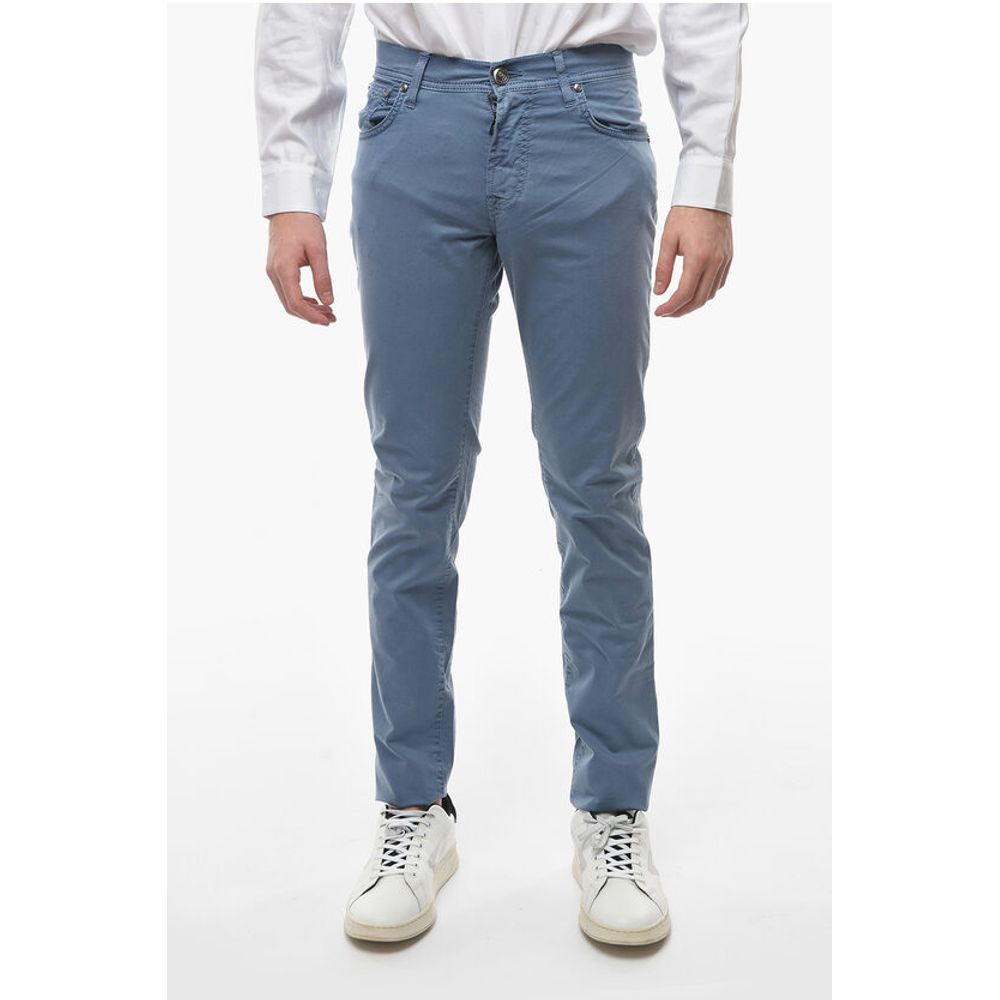 

Брюки из светло-голубого хлопка Corneliani, Light Blue