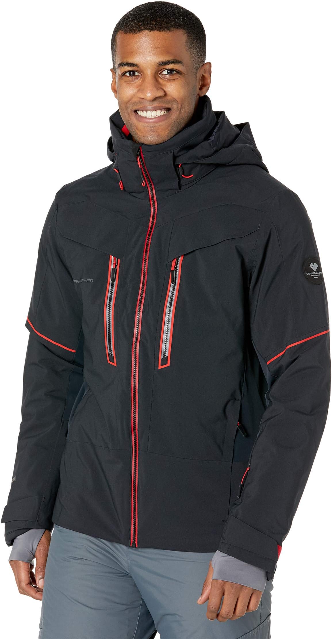 

Куртка Obermeyer Charger Jacket, черный