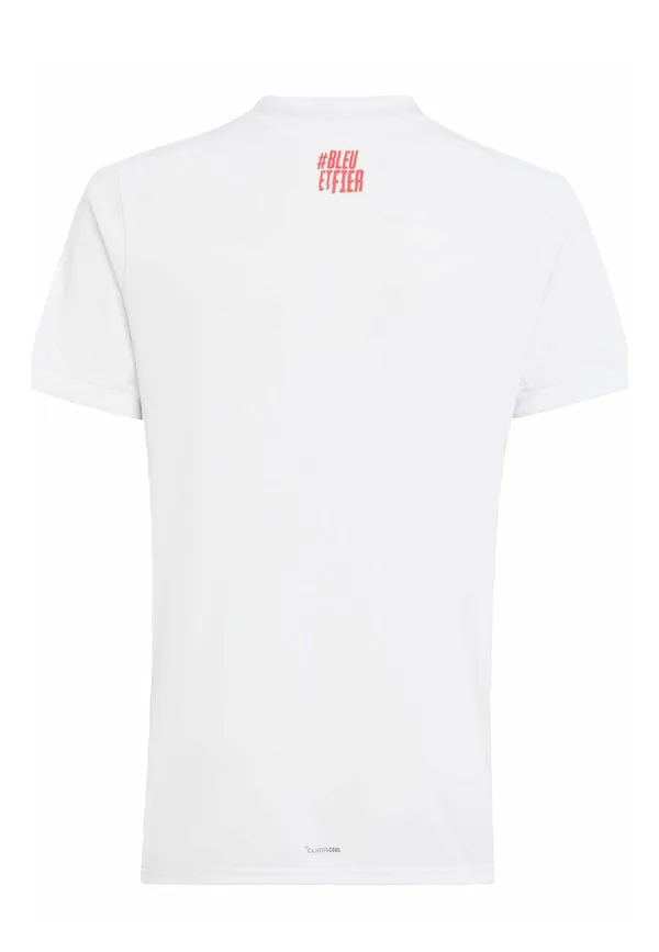 Детская спортивная футболка ffhb Adidas Performance, White — фото 2
