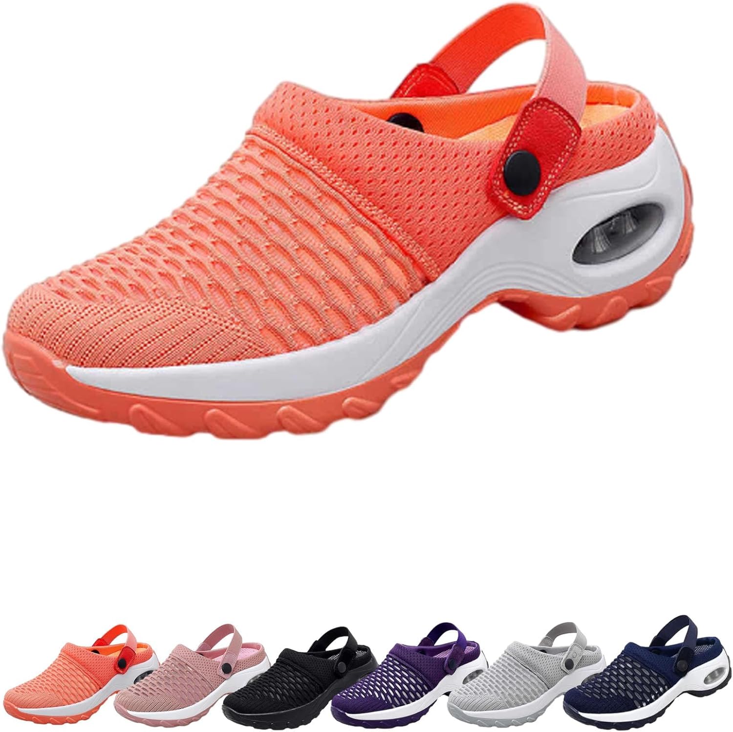 

Мужские синие ортопедические сабо с воздушной подушкой, поддержка свода стопы, тапочки при плантарном фасциите, обувь для ходьбы, сабо и мюли, лето, размеры для мужчин США Goura Cristata