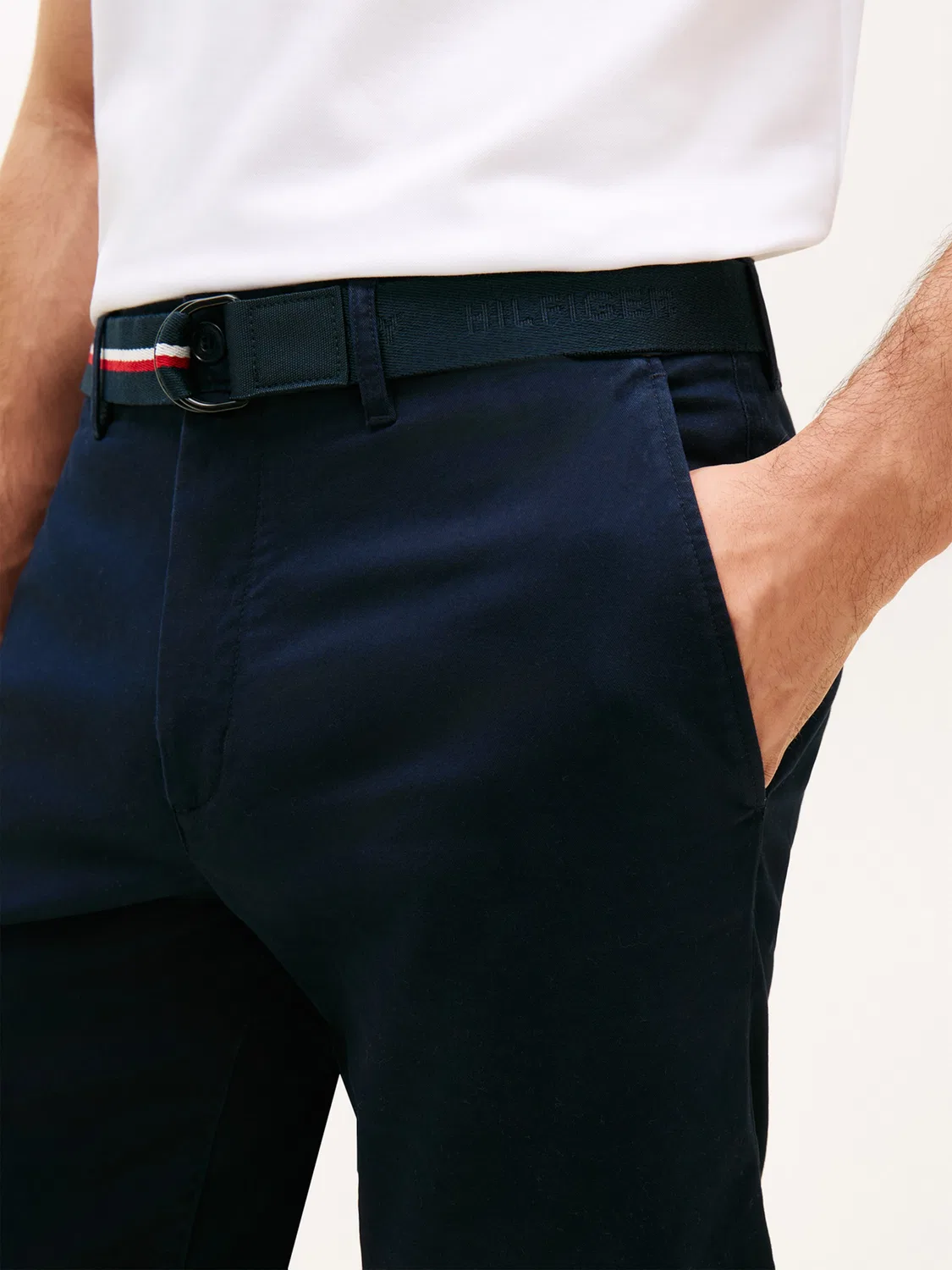 Обычные брюки-чиносы 'Denton Ess' Tommy Hilfiger, Marine Blue — фото 2