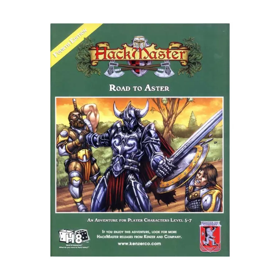 

Модуль Road to Aster, HackMaster (4th Edition)