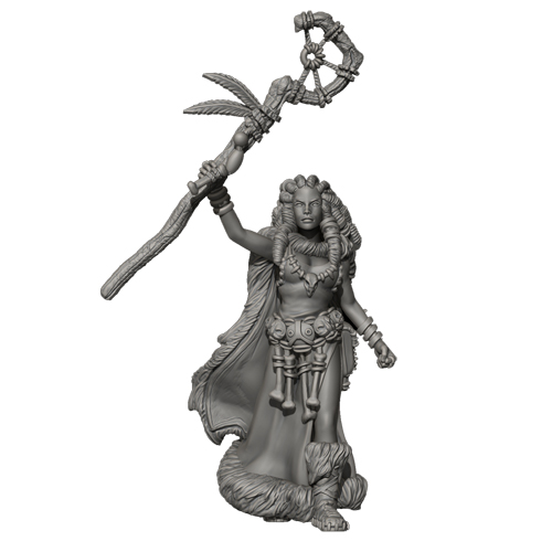 

Фигурка Kings Of War Metal Forces Of Nature Druid Mantic Games
