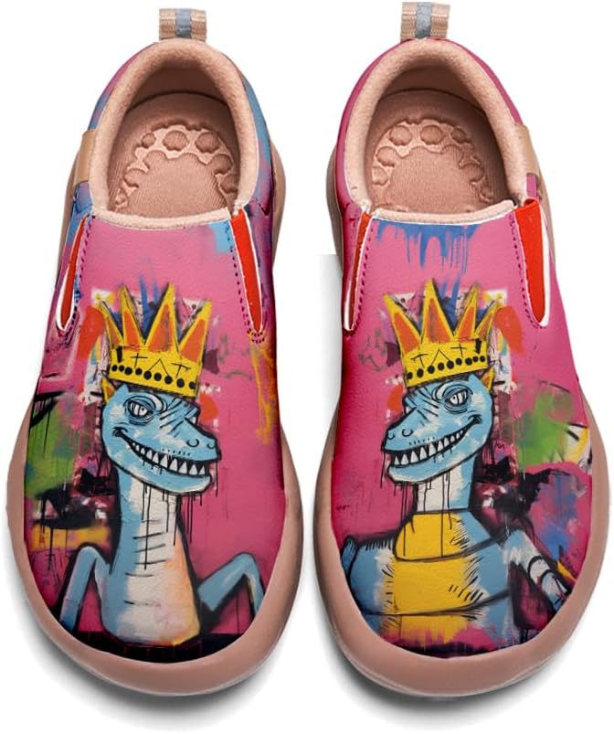 

Слипоны с граффити-рисунком Onehorse, Animal&graffiti-17