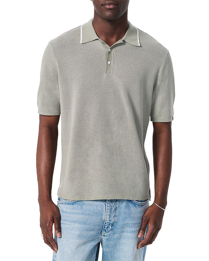 

Харви Классик Фит Поло rag & bone, зеленый