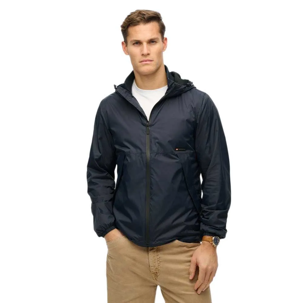 

Куртка Superdry Logo Windbreaker, синий