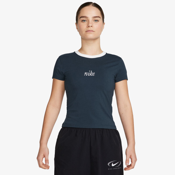 

Холодная трикотажная футболка Nike, синий