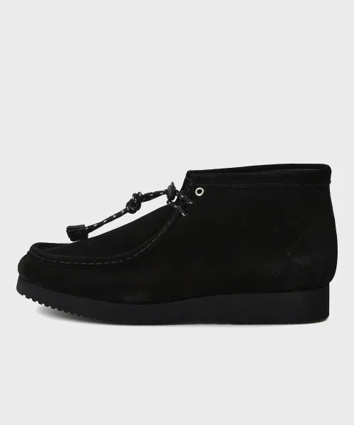 Унисекс мокасины из замши JOSEPHT MOCCAXHOPES чёрные