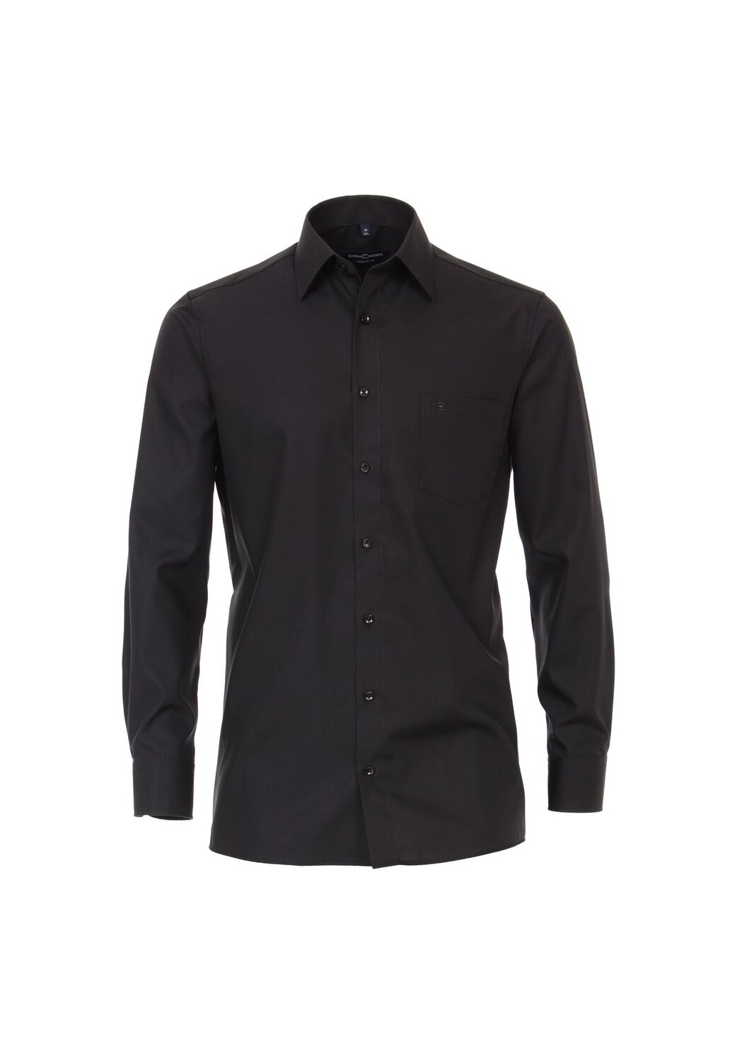 

Мужская деловая рубашка с короткими рукавами, 58 см, униформа комфортной посадки CASAMODA, цвет Tiefschwarz