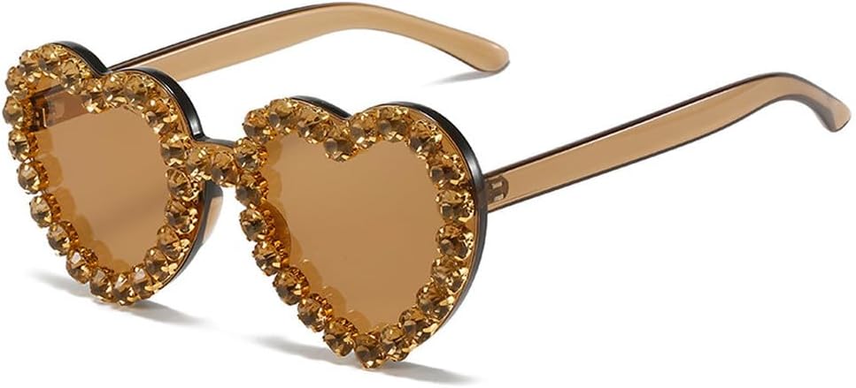 

Винтажные розовые солнцезащитные очки в форме сердца с бриллиантами для женщин, роскошные солнцезащитные очки в стиле ретро, ​​хип-хоп, стильные очки для женщин HYYZZC, Tea