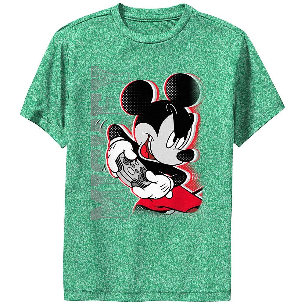 

Футболка Disney's Mickey Mouse Serious Gamer Performance для мальчиков 8–20 лет с рисунком, цвет Kelly Heather