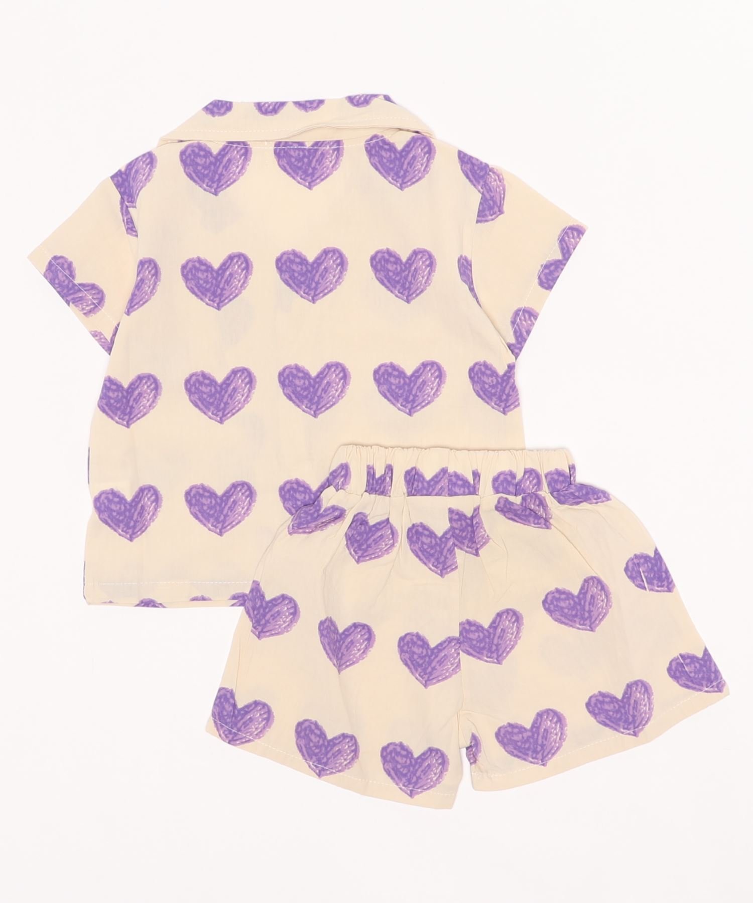 Костюм Набор узоров в виде сердечек Aimoha Kids, purple — фото 3