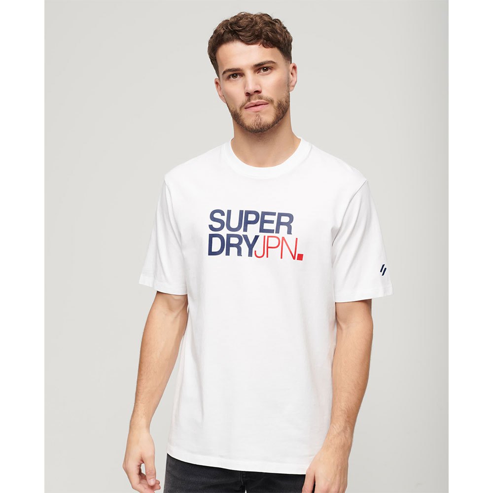 

Футболка с коротким рукавом Superdry Sportswear Logo Loose, белый