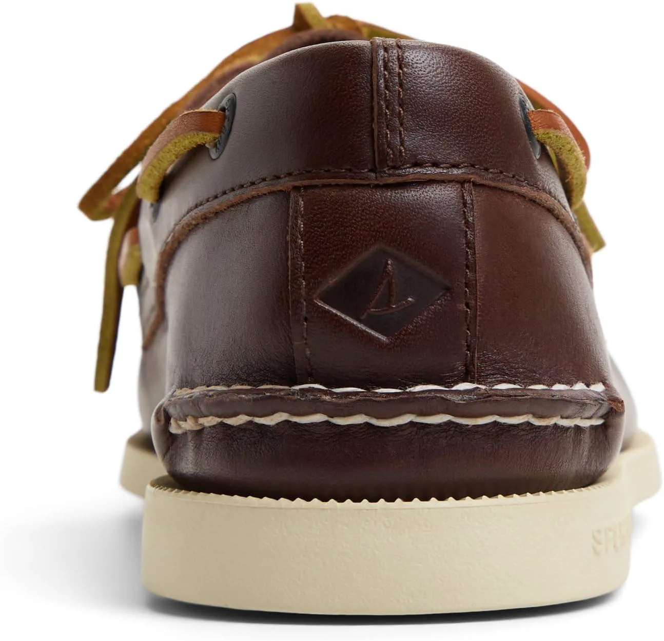 Мужские аутентичные оригинальные лодочные туфли Sperry с двумя глазами, темно-коричневый — фото 3