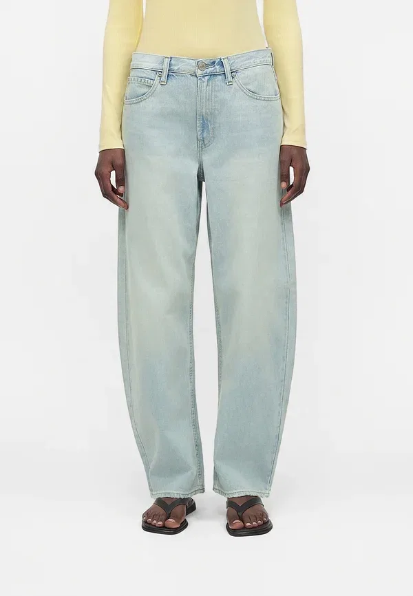 Джинсы Barrel haley relaxed fit Gap, светло-индиго