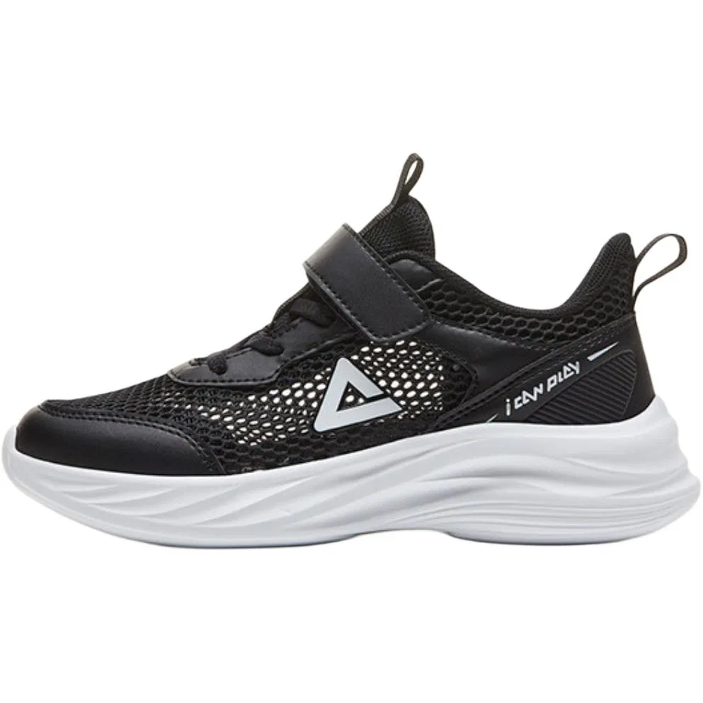 Кроссовки беговые детские PEAK Black White