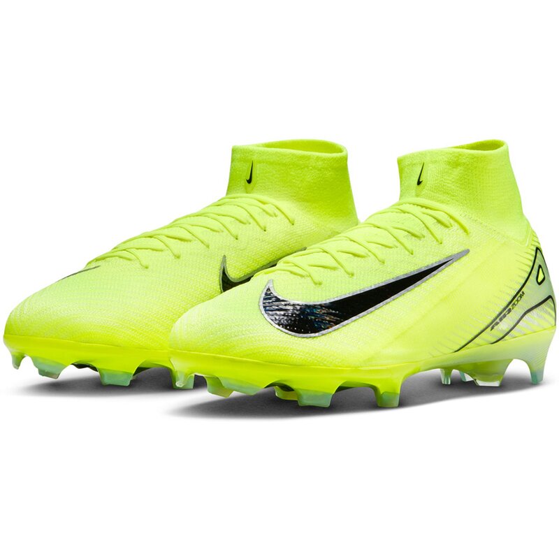 Футбольные бутсы для газона zm superfly 10 elite fg Nike, мультиколор — фото 4