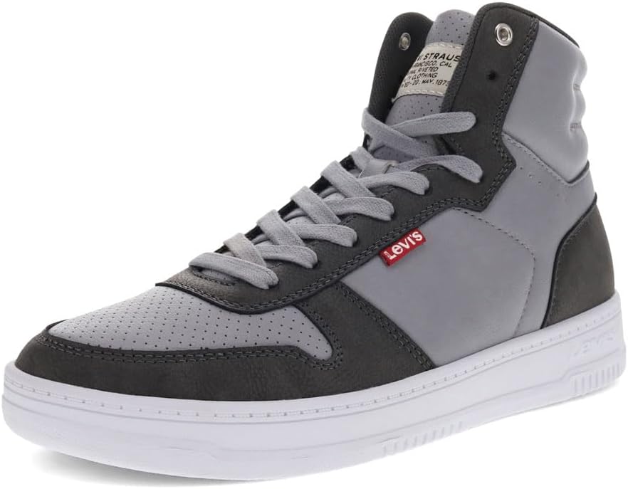 

Мужские высокие кеды Levi's Drive, Grey/Charcoal