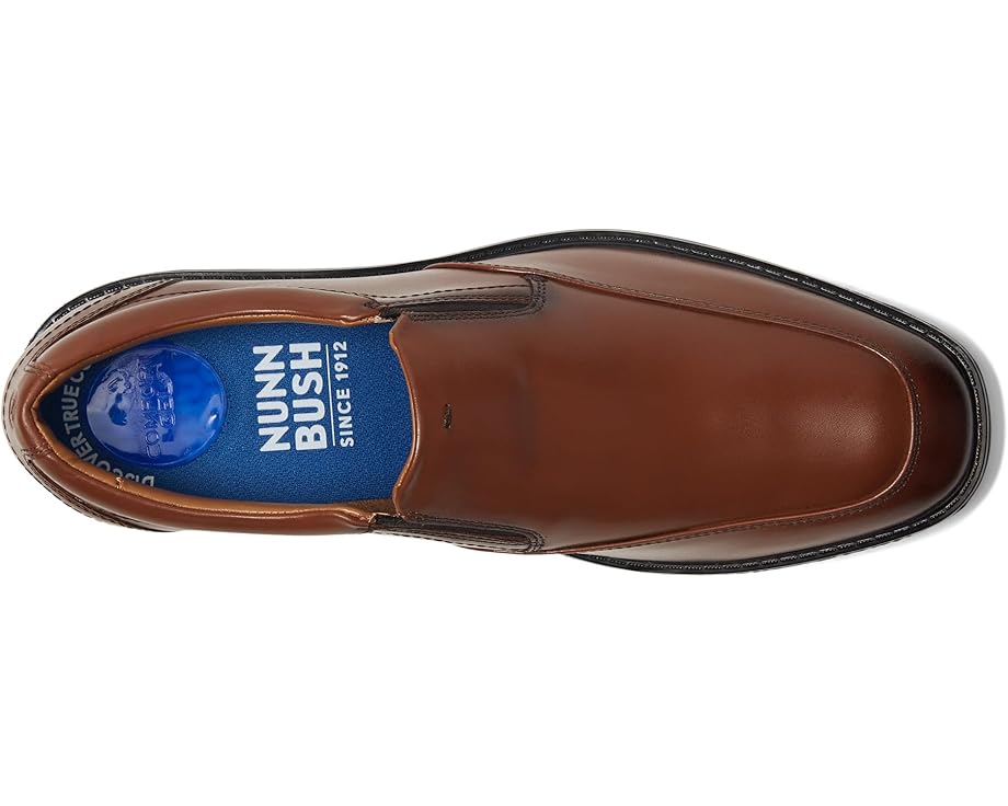 Лоферы Nunn Bush Stark Moccasin Toe Slip-On Leather Dress Casual Business Formal Loafer, коричневый — фото 2