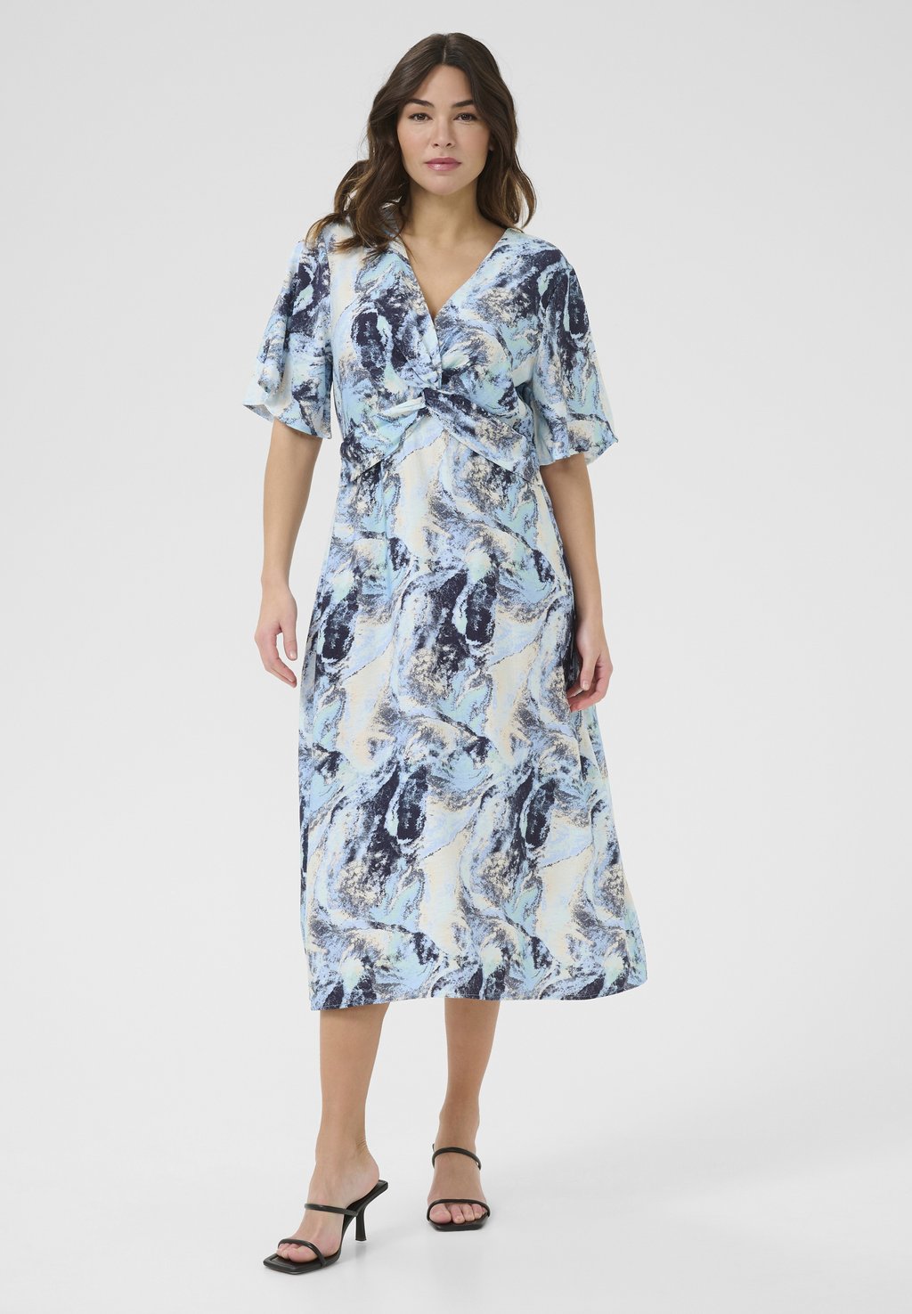 

Повседневное платье KAJASMIN PRINTED Kaffe, синий