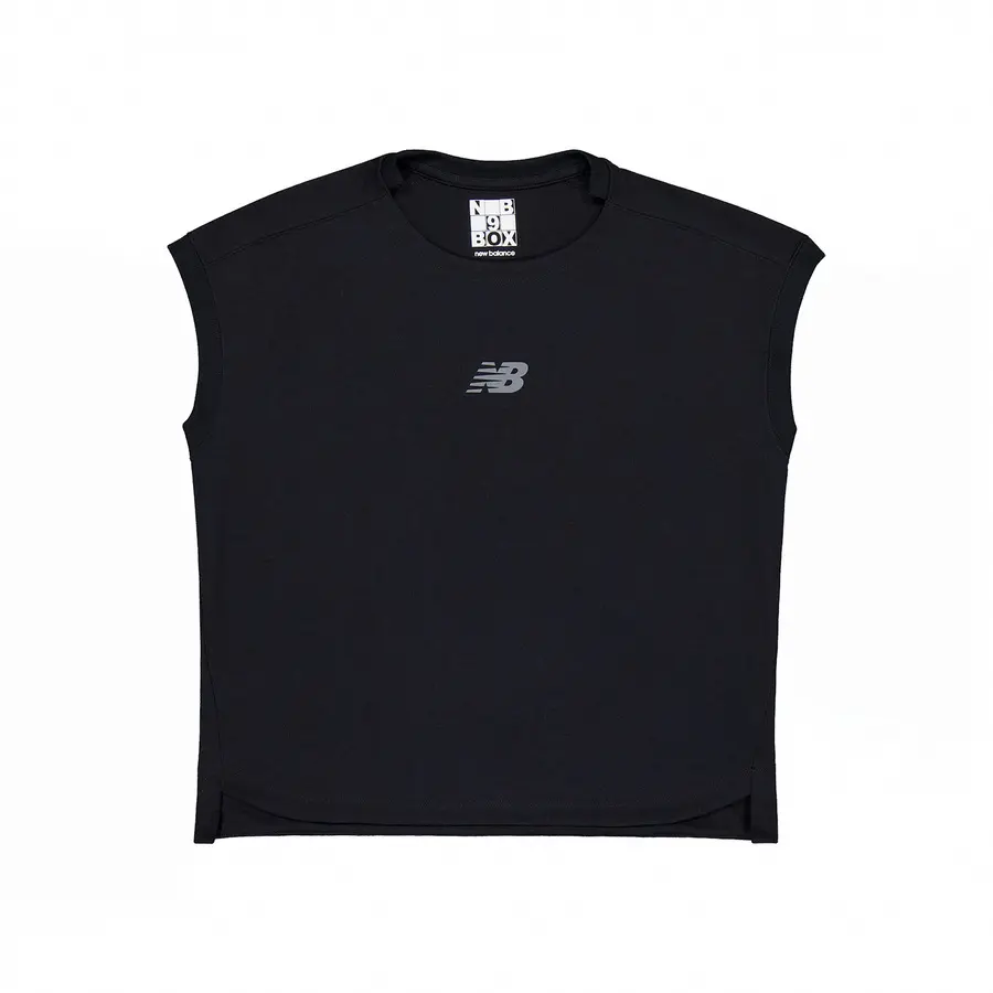 

9BOX Футболка унисекс черная New Balance, черный