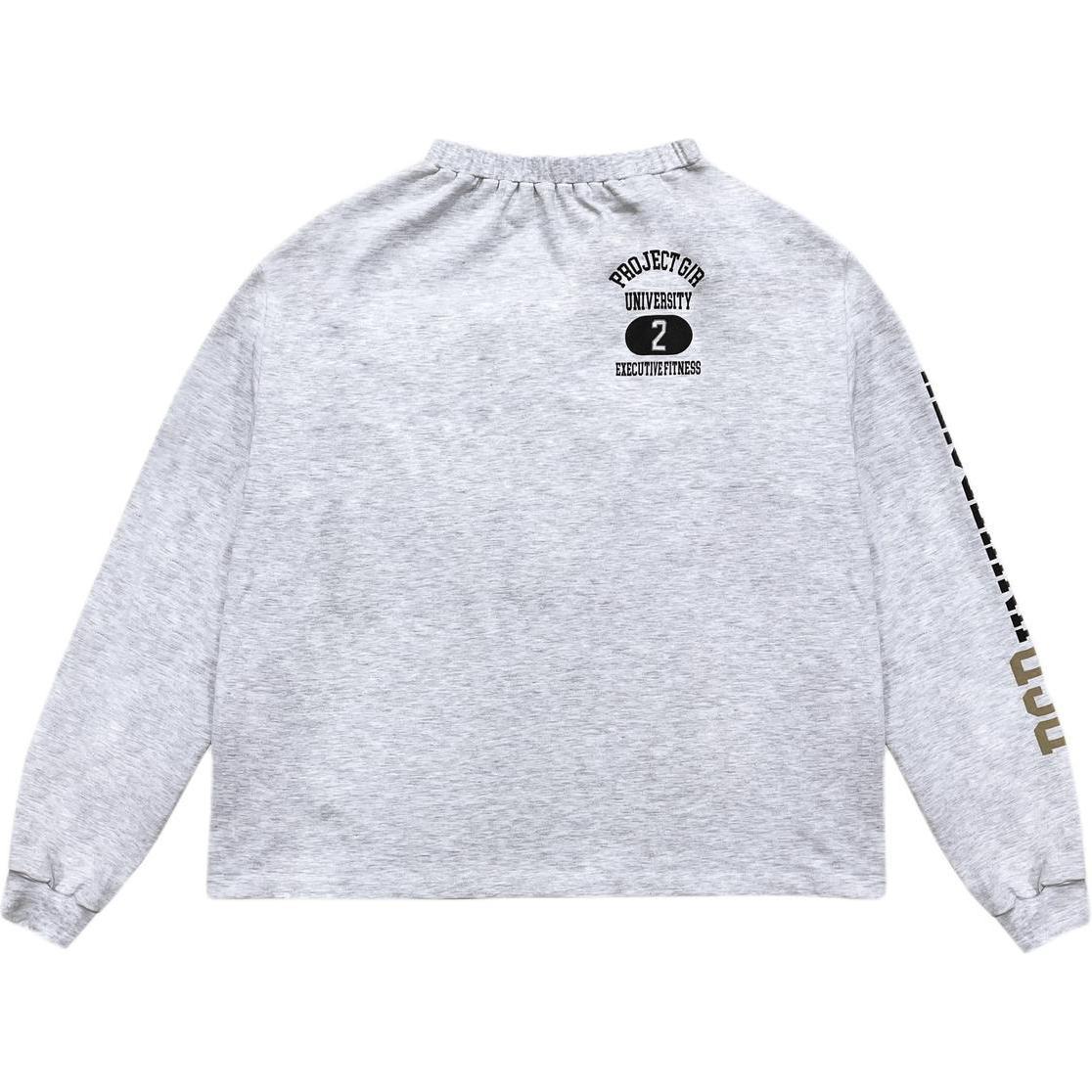 

PROJECT GR Платье с длинными рукавами Женское Светло-серое GRAILZ, светло-серый