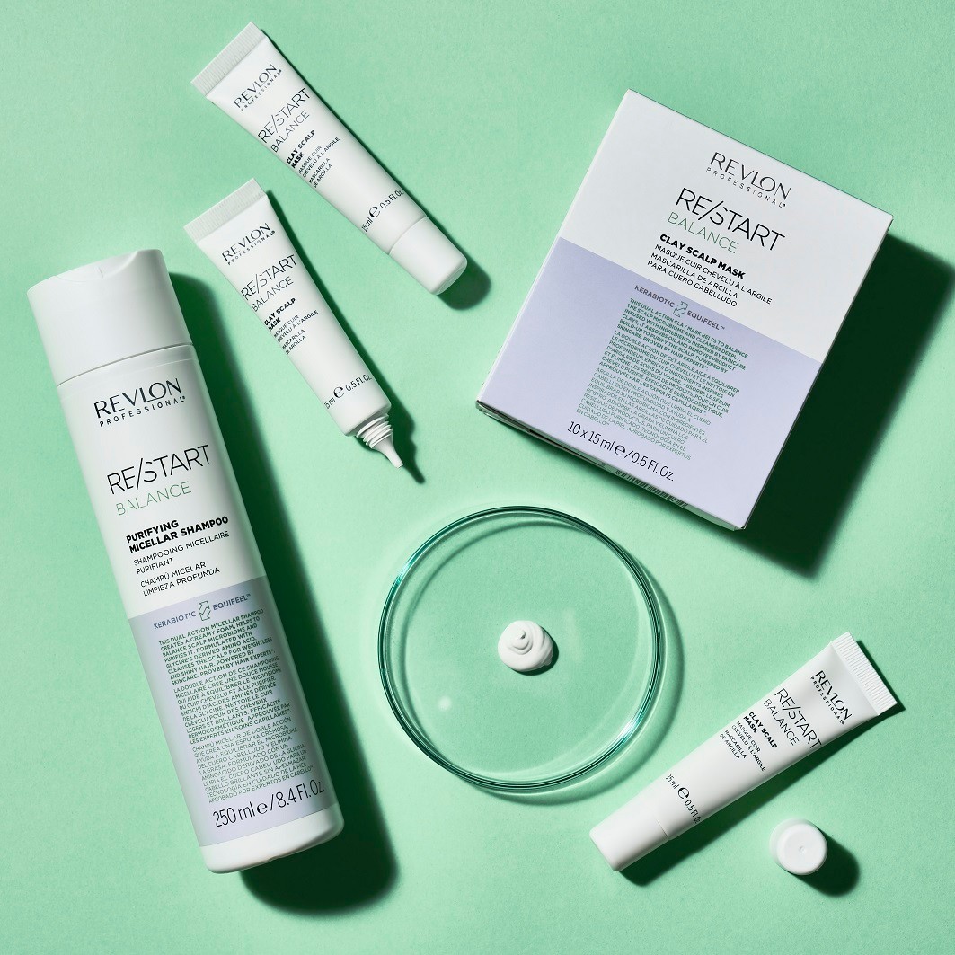 Шампунь restart re/start balance mizellen-reinigungsshampoo Revlon Professional, объем 250 мл — фото 3