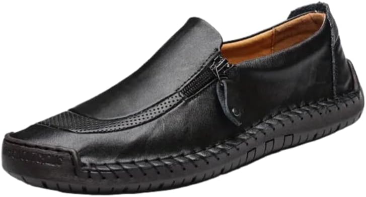 

Мужские легкие лоферы HCHCTRY, кроссовки для бега и фитнеса, повседневные и стильные, с мягкой подошвой и дышащей подкладкой, черный