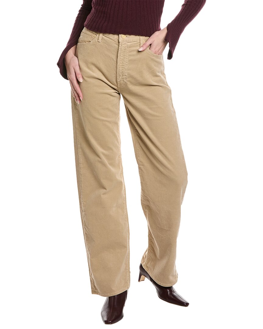 

MOTHER The Dodger Sneak Taos Taupe Прямые джинсы, коричневый