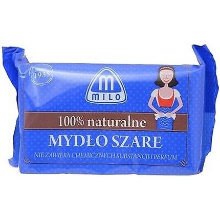 

Натуральное серое мыло 100% 175г Milo