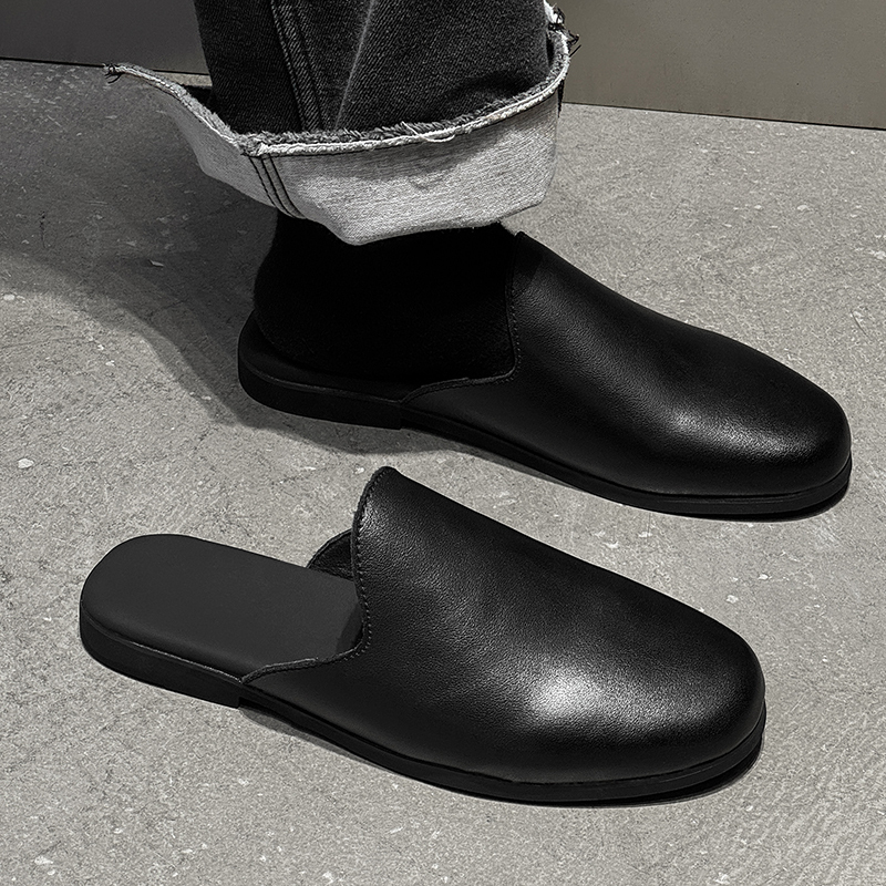 V05 Мужские противоскользящие тапочки с закрытым носком - Хаки, цвет Khaki[Men's] — фото 3