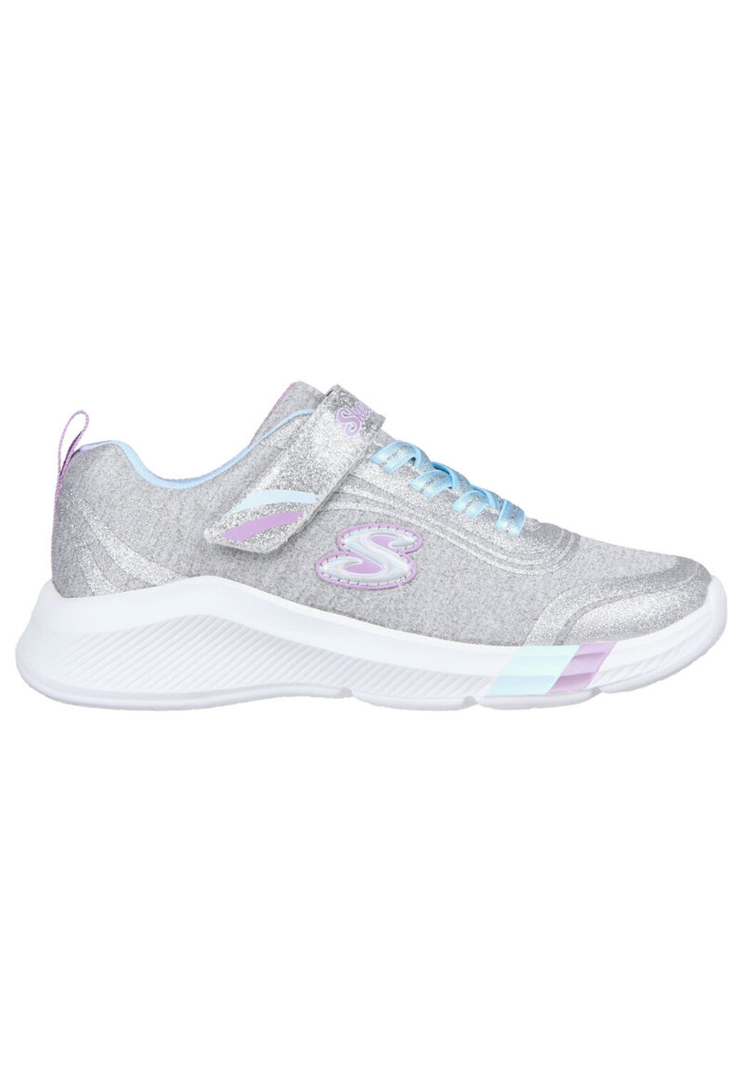 Низкие кроссовки Skechers Low Dreamy Lites READY TO SHINE, серый — фото 2