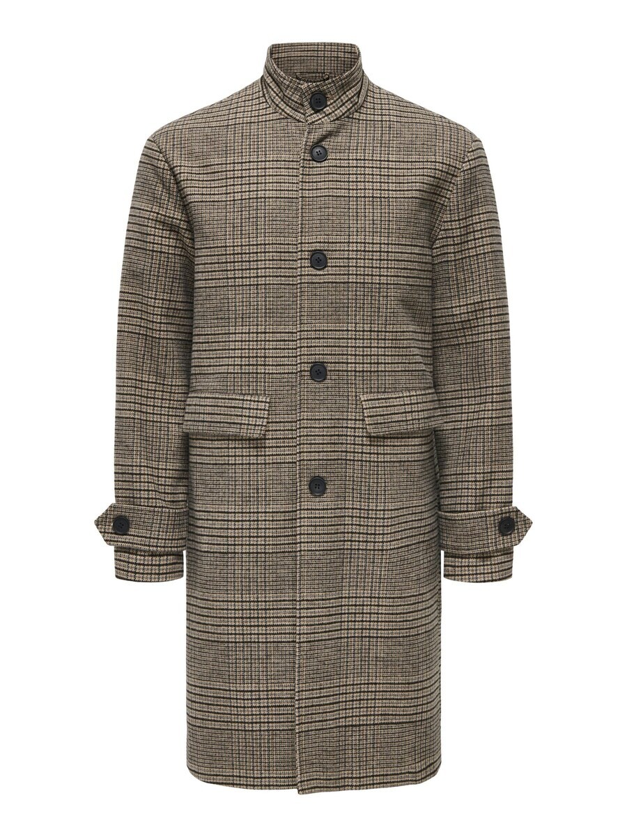 

Межсезонное пальто Only & Sons Between-Seasons Coat, серый
