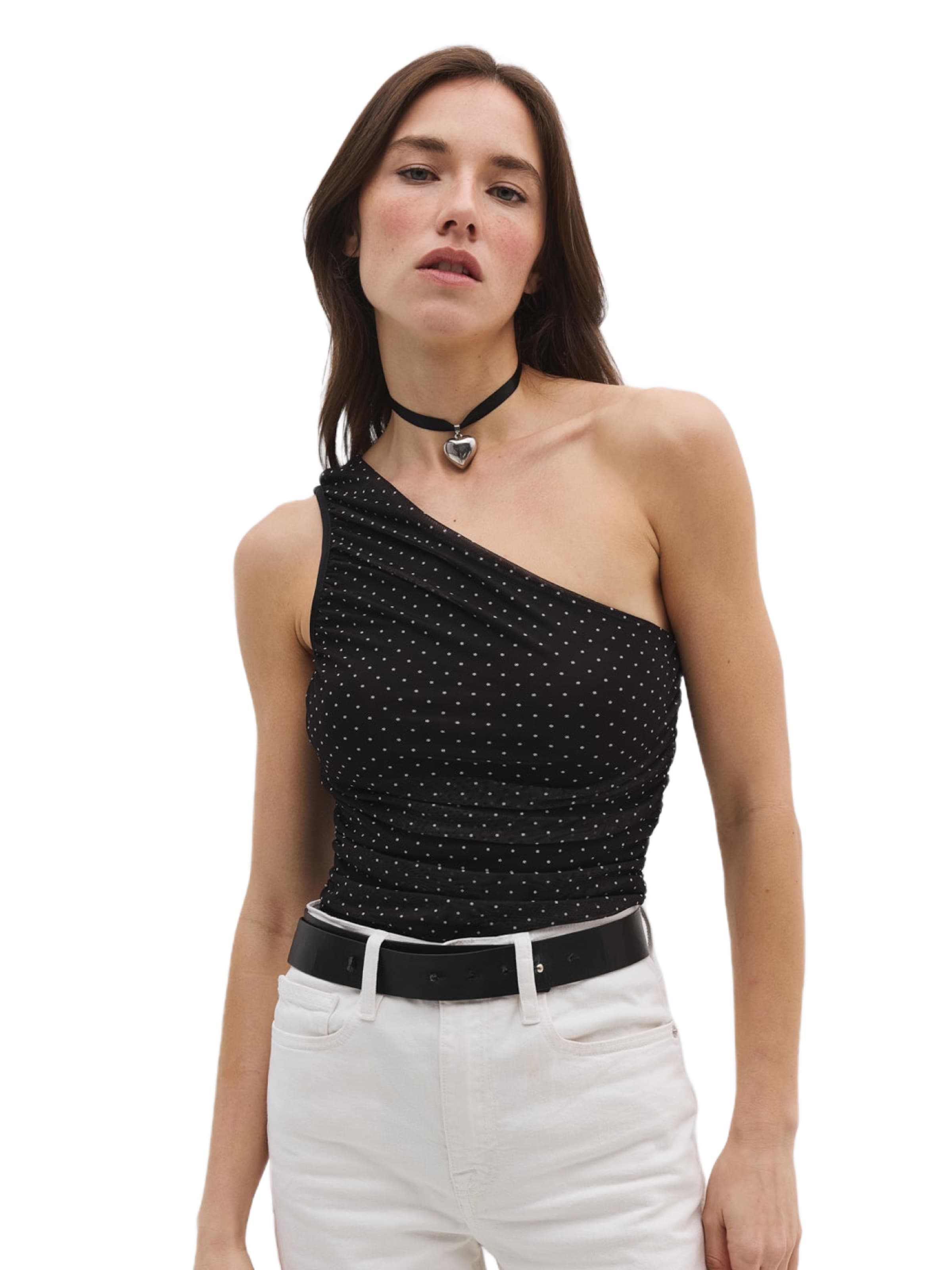 

No Matter What Боди-рубашка в черном цвете