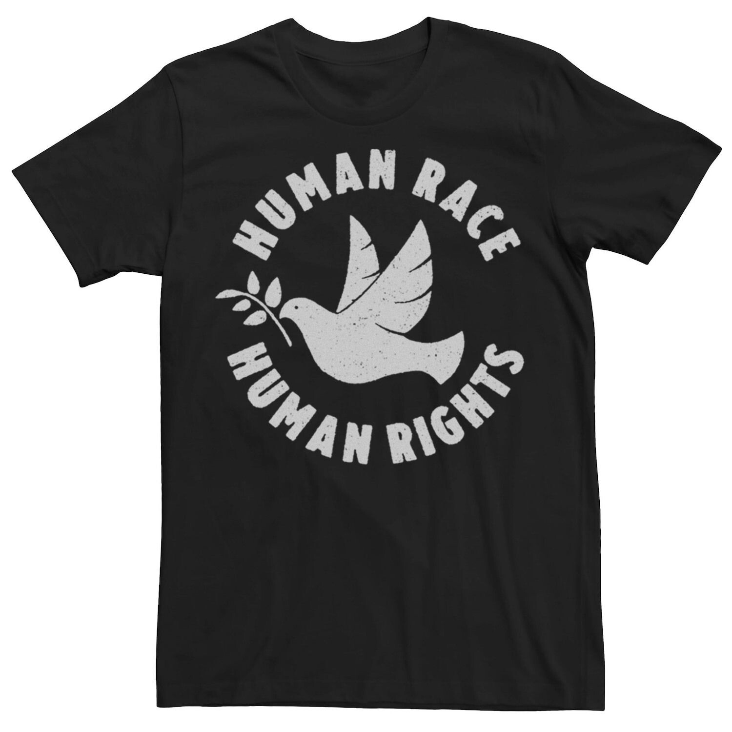 

Мужские футболки Fifth Sun Human Race Human Rights Bird Tees Licensed Character