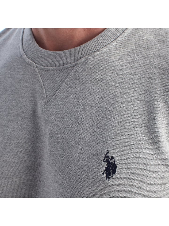 U.S. Polo Assn. Толстовка серого цвета — фото 3