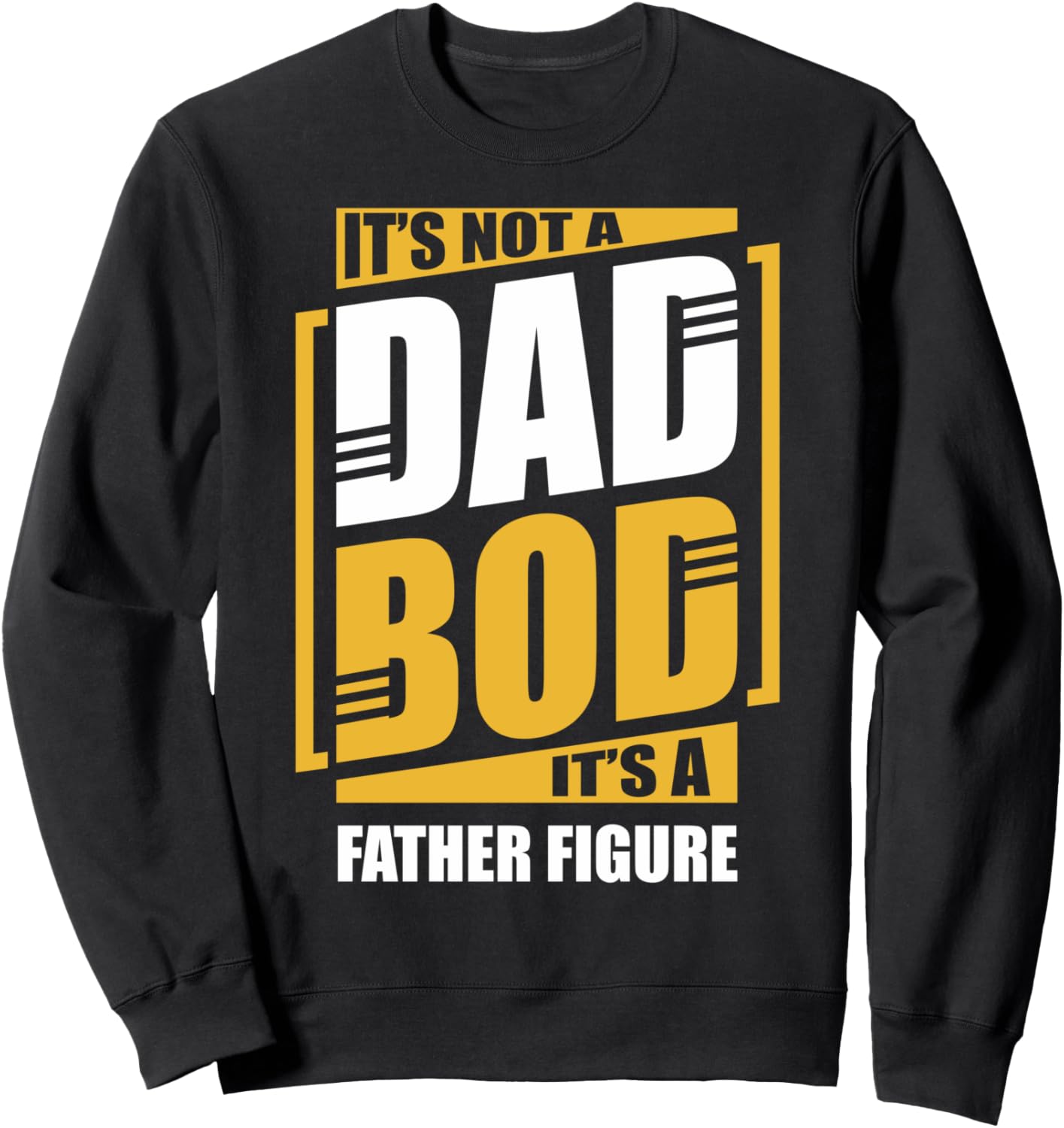 

Забавная ретро-толстовка для мужчин Не папина фигура, черная Happy Father'S Day Ideas And Apparel For Dad