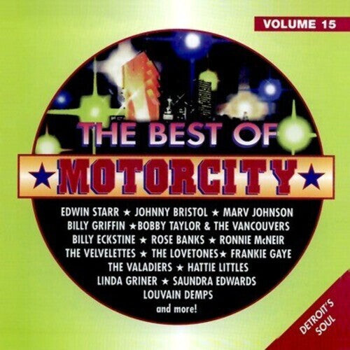 

CD диск Best of Motorcity Vol. 15 / Various: Best of Motorcity Vol. 15 / Various