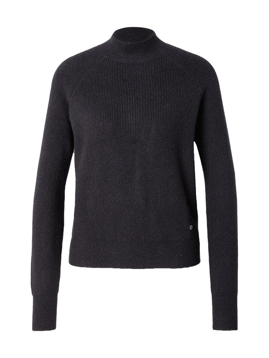 

Тонкий вязаный свитер Key Largo Sweater CORINNA, пятнистый черный