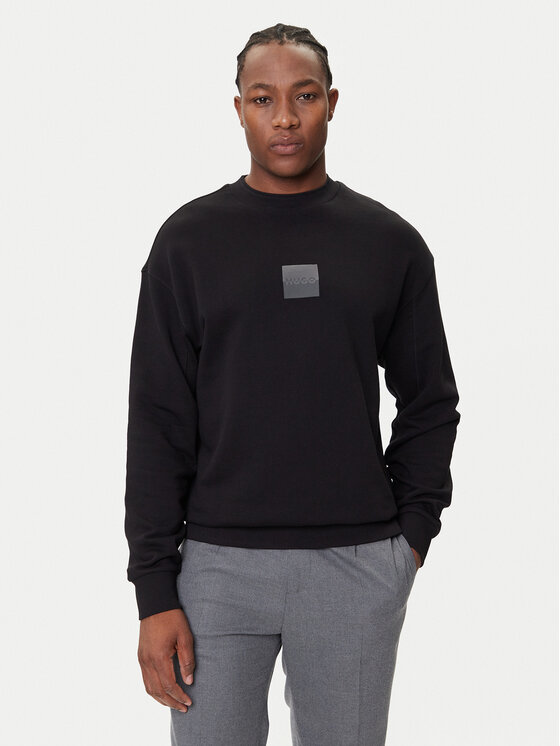 

Свитшот relaxed fit Dusplited 50542847 Hugo, чёрный