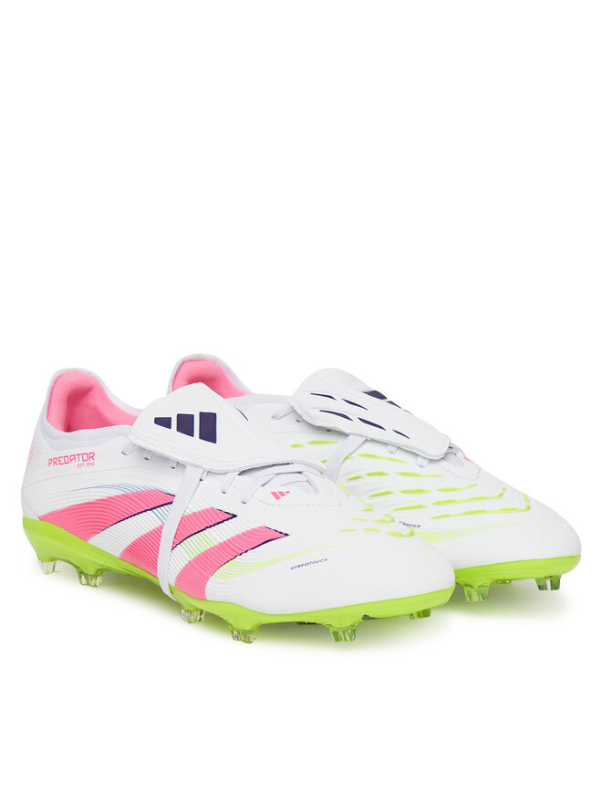 Бутсы Predator Pro Fold-Over Tongue Firm Ground JR0440 Adidas, белый — фото 2