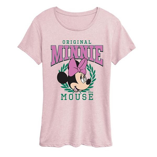 

Футболка с принтом Minnie Mouse Disney, Heather Pink