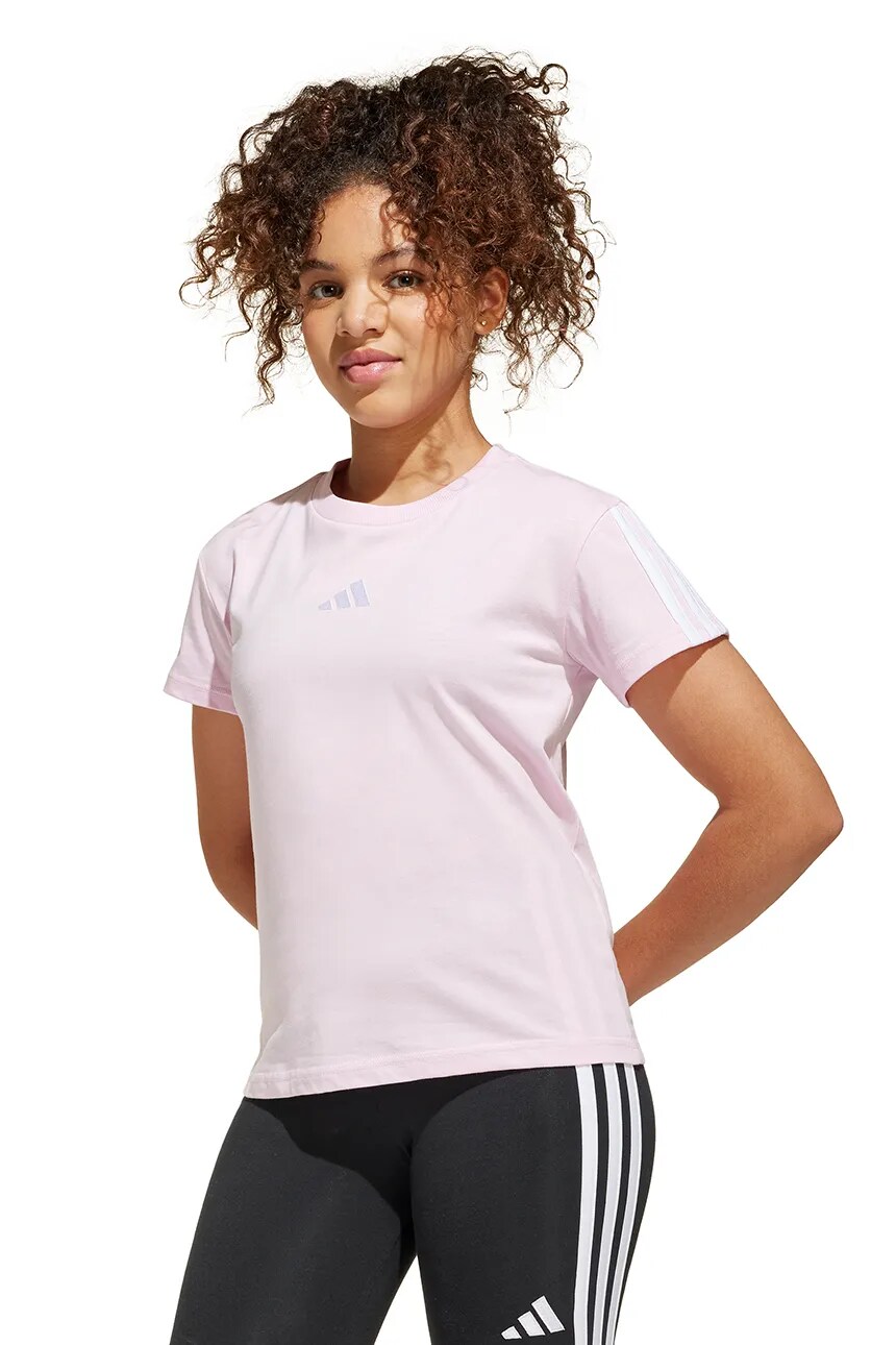 

Футболка детская хлопковая Adidas, розовый