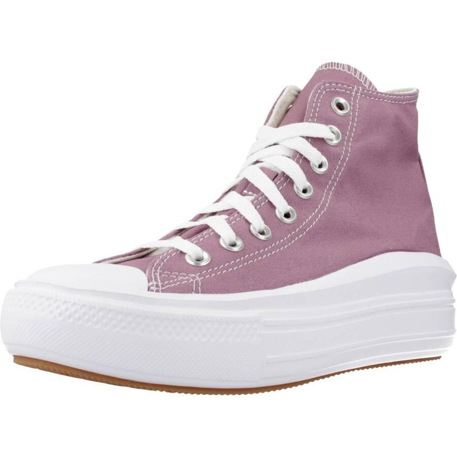 Кеды Converse модель Chuck Taylor All Star Move Hi цвет фиолетовый